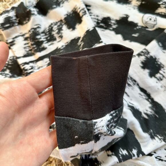 Cheap Monday Crop Cropped Long Sleeve Tee Striped Women’s S - Picture 6 of 6